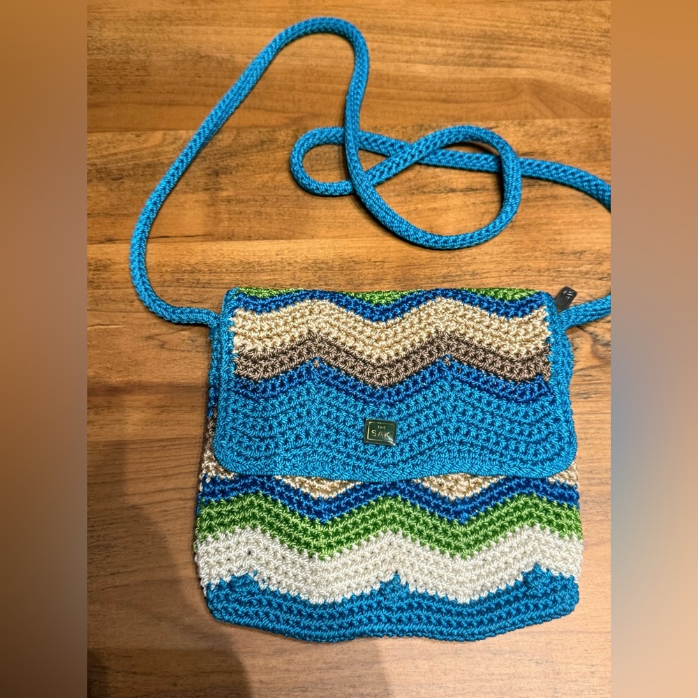 Colorful Crochet The Sak Crossbody Bag